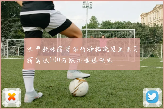 法甲教练薪资排行榜揭晓恩里克月薪高达100万欧元遥遥领先