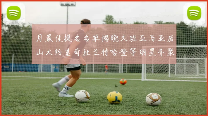 月最佳提名名单揭晓文班亚马亚历山大约基奇杜兰特哈登等明星齐聚争夺荣誉